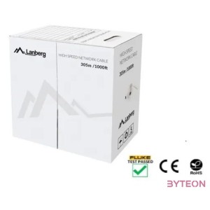 Lanberg LCU5-12CU-0305-S hálózati kábel Szürke 305 M Cat5e U,UTP (UTP)