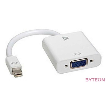V7 CBL-MV1WHT-5E video átalakító kábel 0,17 M mini DisplayPort VGA (D-Sub) Fehér