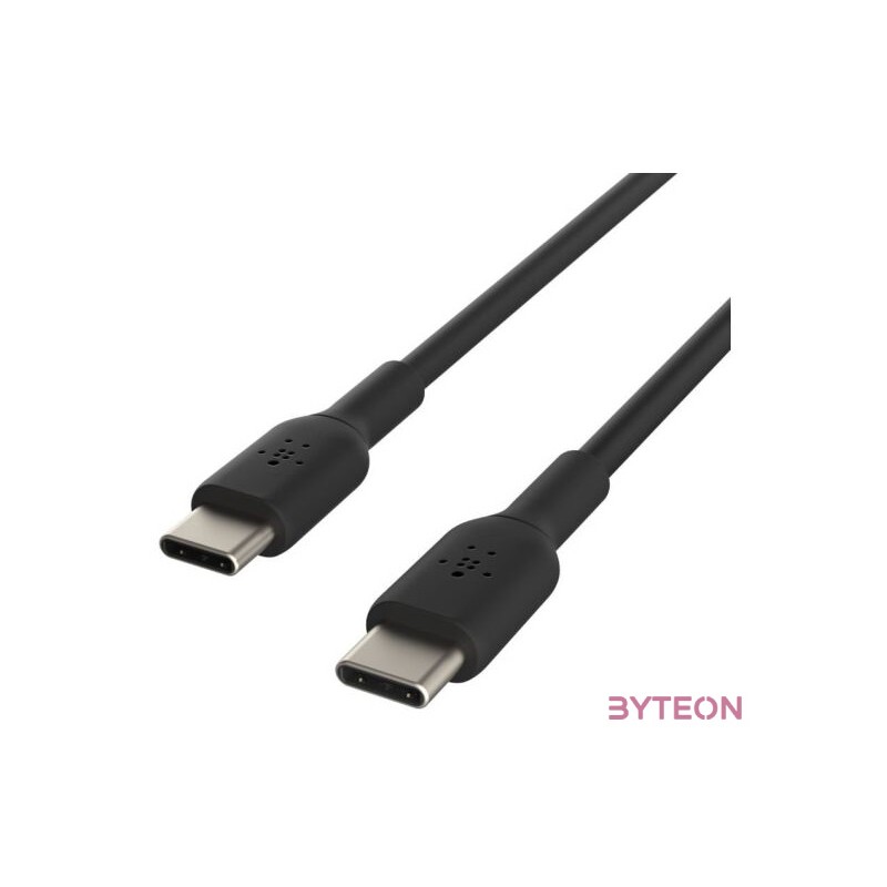 Belkin CAB003BT1MBK USB kábel 1 M USB C Fekete