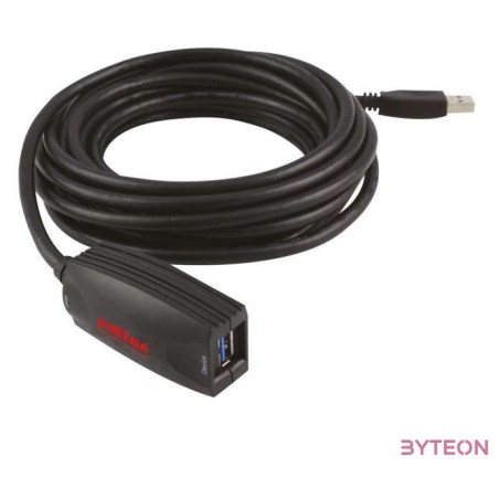 ROLINE USB 3.0 Active Repeater USB kábel 5 M USB A Fekete