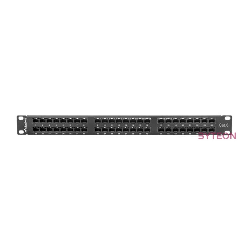 Lanberg PPU6-1048-B patch panel 1U
