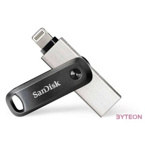 Sandisk iXpand Go 64GB USB 3.0, Lightning szürke-ezüst pendrive