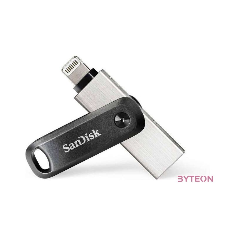 Sandisk iXpand Go 64GB USB 3.0, Lightning szürke-ezüst pendrive