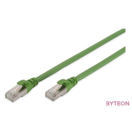 Digitus DK-1644-A-PUR-020 hálózati kábel Zöld 2 M Cat6a S,FTP (S-STP)