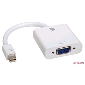 V7 CBL-MV1WHT-5E video átalakító kábel 0,17 M mini DisplayPort VGA (D-Sub) Fehér