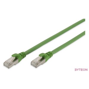 Digitus DK-1644-A-PUR-020 hálózati kábel Zöld 2 M Cat6a S,FTP (S-STP)