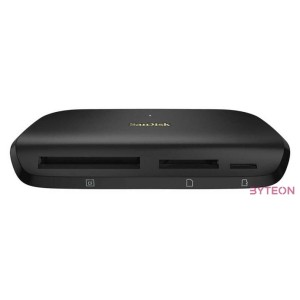 SanDisk ImageMate PRO USB-C kártyaolvasó USB 3.2 Gen 1 (3.1 Gen 1) Type-A Fekete