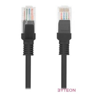 Lanberg PCU6-10CC-1500-BK hálózati kábel Fekete 15 M Cat6 U,UTP (UTP)