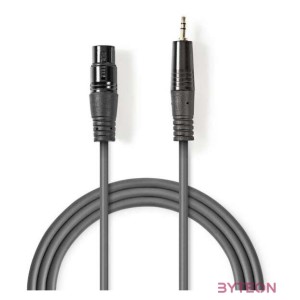 Nedis COTH15320GY10 audio kábel 1 M XLR (3-pin) Szürke