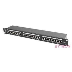 Lanberg PPS6-0024-B patch panel 0.5U