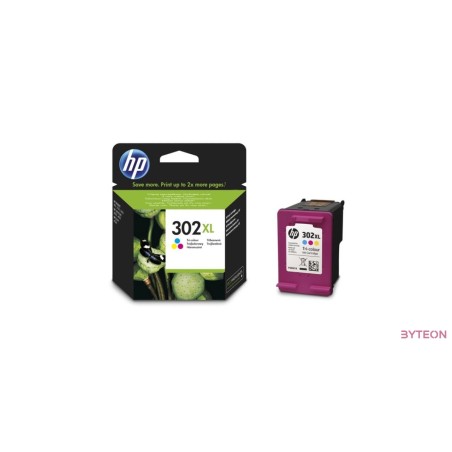 HP 302XL (F6U67AE) - Színes