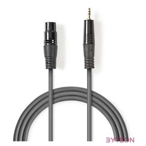 Nedis COTH15320GY10 audio kábel 1 M XLR (3-pin) Szürke