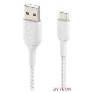 Belkin CAB002BT2MWH USB kábel 2 M USB A USB C Fehér