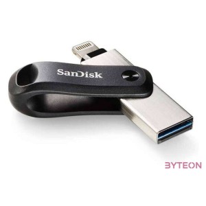 Sandisk iXpand Go 64GB USB 3.0, Lightning szürke-ezüst pendrive