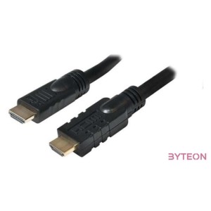 LogiLink CHA0020 HDMI kábel 20 M HDMI A-típus (Standard) Fekete