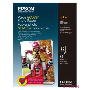 Epson Value Glossy Photo Paper fotópapír A4 Fényes