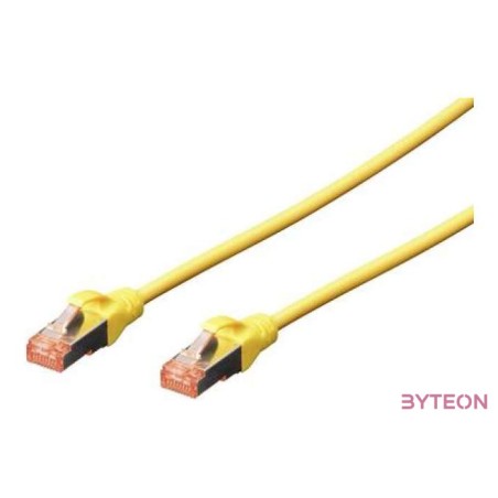 Digitus 10m Cat6 S-FTP hálózati kábel Sárga S,FTP (S-STP)