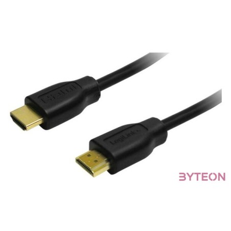 LogiLink CH0076 HDMI kábel 0,2 M HDMI A-típus (Standard) Fekete