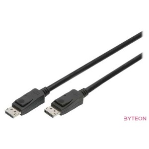 ASSMANN Electronic AK-340106-030-S DisplayPort kábel 3 M Fekete