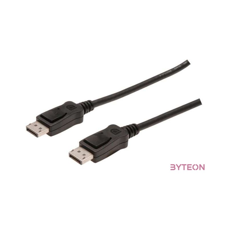 Digitus AK-340103-020-S DisplayPort kábel 2 M Fekete