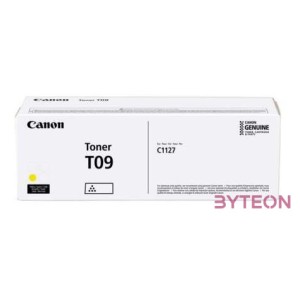 Canon TONER T09 Y festékkazetta 1 dB Eredeti Sárga
