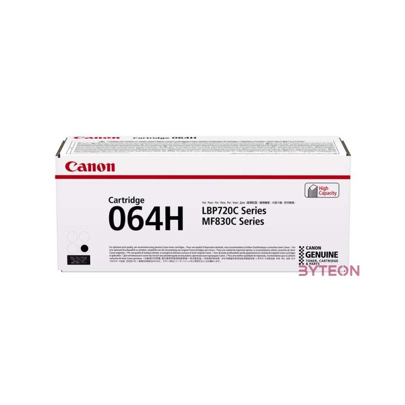 Canon 064H festékkazetta 1 dB Eredeti Fekete