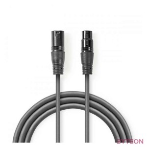 Nedis COTG15010GY200 audio kábel XLR (3-pin) Szürke