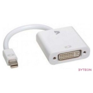 V7 CBL-MD1WHT-5E video átalakító kábel 0,17 M mini DisplayPort DVI-D Fehér