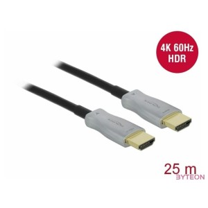 DeLOCK 85016 HDMI kábel 25 M HDMI A-típus (Standard) Fekete