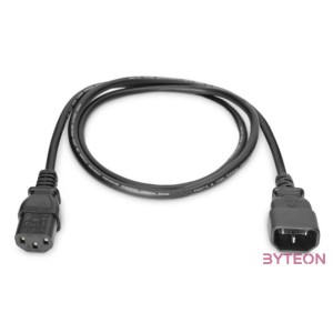 Digitus AK-440201-050-S tápkábel Fekete 5 M C13 csatlakozó IEC C13