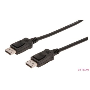 Digitus AK-340103-020-S DisplayPort kábel 2 M Fekete
