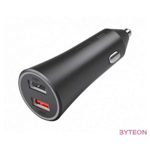Xiaomi Mi 37W Dual-Port Car Charger Fekete Automatikus