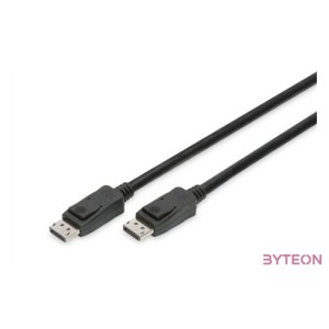 ASSMANN Electronic AK-340106-030-S DisplayPort kábel 3 M Fekete
