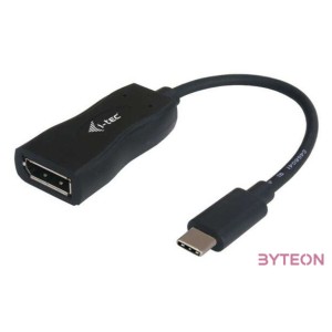 i-tec C31DP60HZP video átalakító kábel 0,15 M USB-C 3.1 DisplayPort Fekete