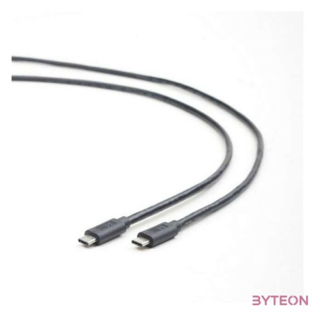 Gembird CCP-USB3.1-CMCM-1M USB kábel USB 3.2 Gen 1 (3.1 Gen 1) USB C Fekete