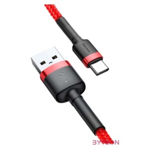 Baseus Cafule USB kábel 2 M USB 2.0 USB A USB C Vörös