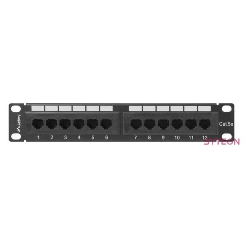 Lanberg PPU5-9012-B patch panel 1U