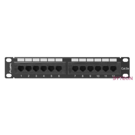 Lanberg PPU5-9012-B patch panel 1U