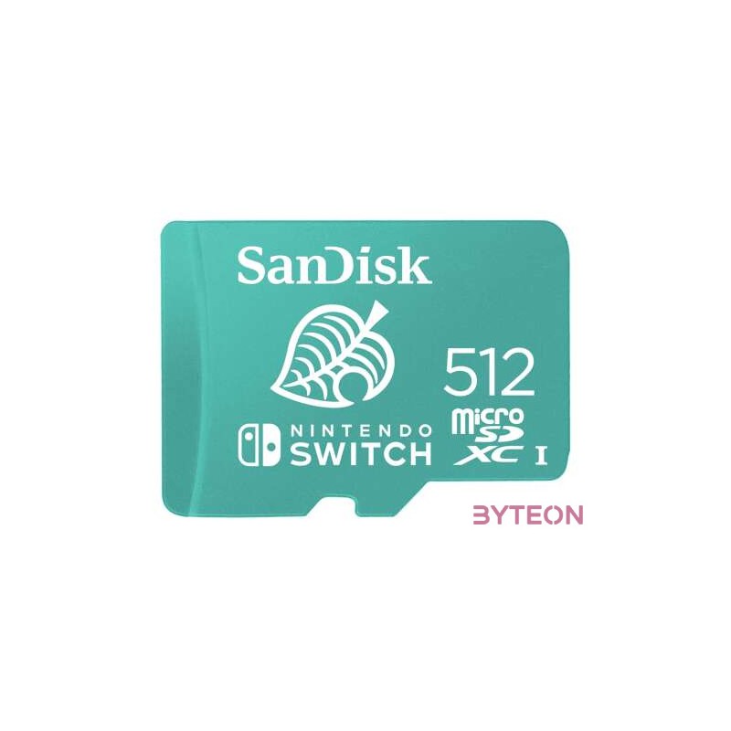 SanDisk SDSQXAO-512G-GNCZN memóriakártya 512 GB MicroSDXC UHS-I