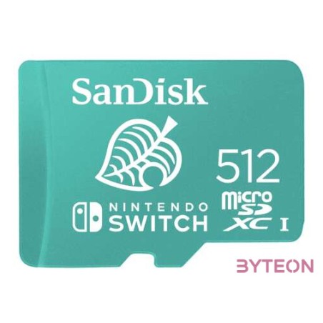 SanDisk SDSQXAO-512G-GNCZN memóriakártya 512 GB MicroSDXC UHS-I