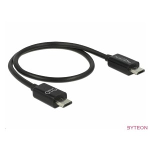DeLOCK 83570 USB kábel 0,3 M USB 2.0 USB B Fekete