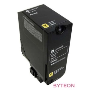 Lexmark 24B6719 festékkazetta 1 dB Eredeti Sárga