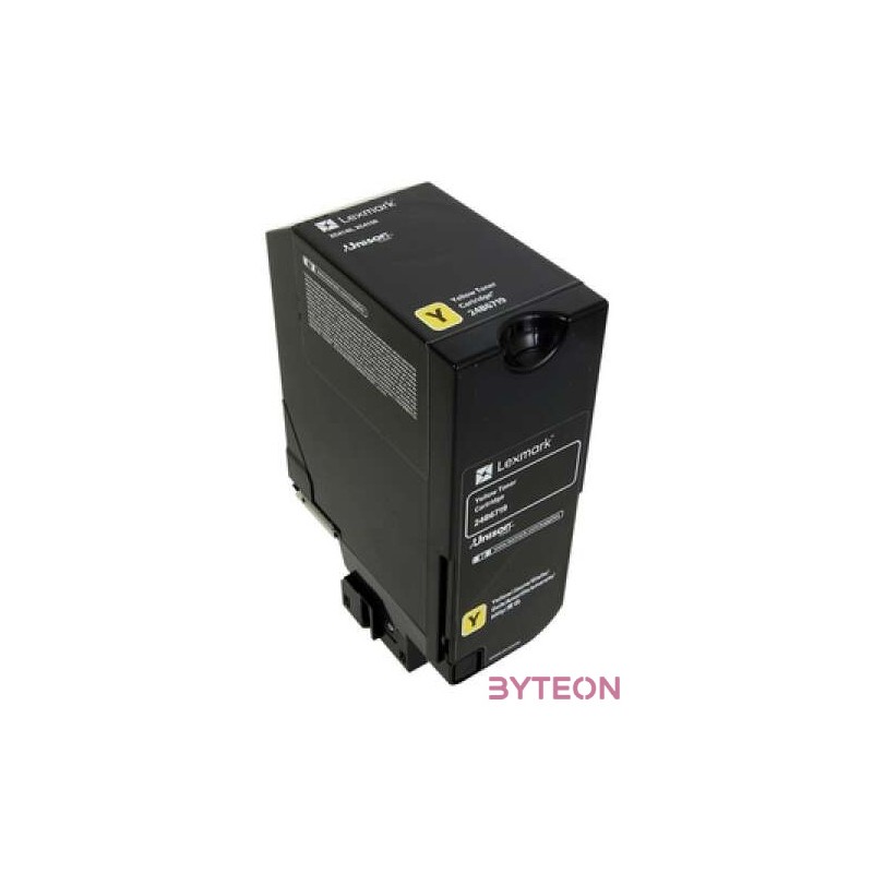 Lexmark 24B6719 festékkazetta 1 dB Eredeti Sárga