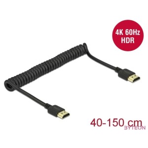 DeLOCK 84967 HDMI kábel 1,5 M HDMI A-típus (Standard) Fekete