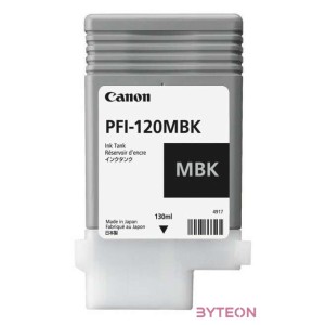 Canon PFI-120MBK tintapatron 1 dB Eredeti Matt fekete