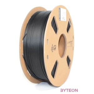 Gembird 3DP-PLA1.75-01-BK 3D nyomtató alapanyag Polilaktánsav (PLA) Fekete 1 kg