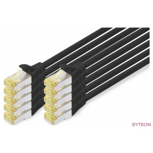 ASSMANN Electronic CAT6A S,FTP hálózati kábel Fekete 2 M S,FTP (S-STP)