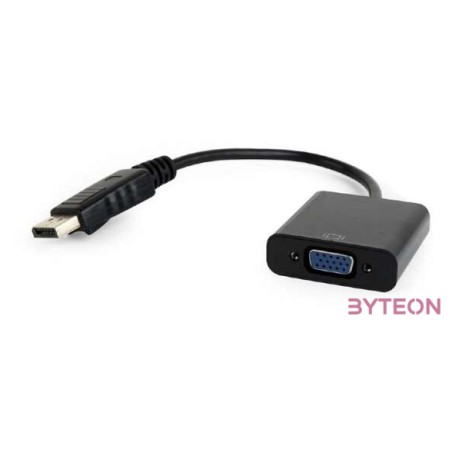 Gembird AB-DPM-VGAF-02 video átalakító kábel VGA (D-Sub) DisplayPort Fekete