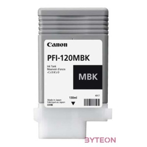 Canon PFI-120MBK tintapatron 1 dB Eredeti Matt fekete
