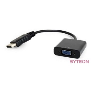 Gembird AB-DPM-VGAF-02 video átalakító kábel VGA (D-Sub) DisplayPort Fekete